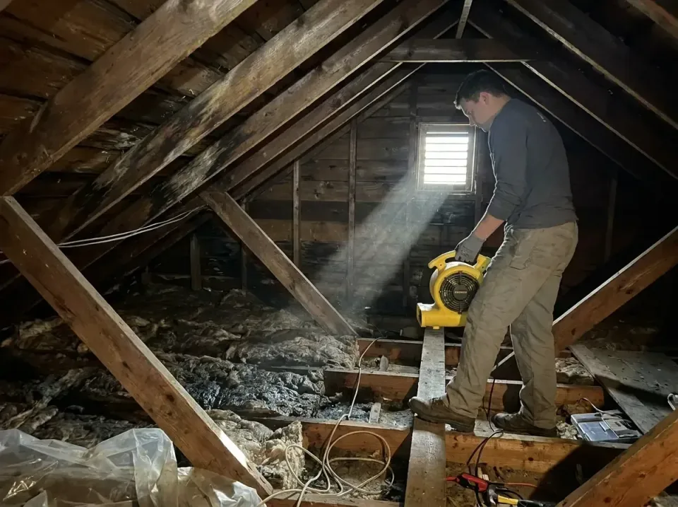 attic-water-damage-drying-proc-007 — frequently asked questions, Emergency Water Extraction & 24/7 Flood Response in Canyon…